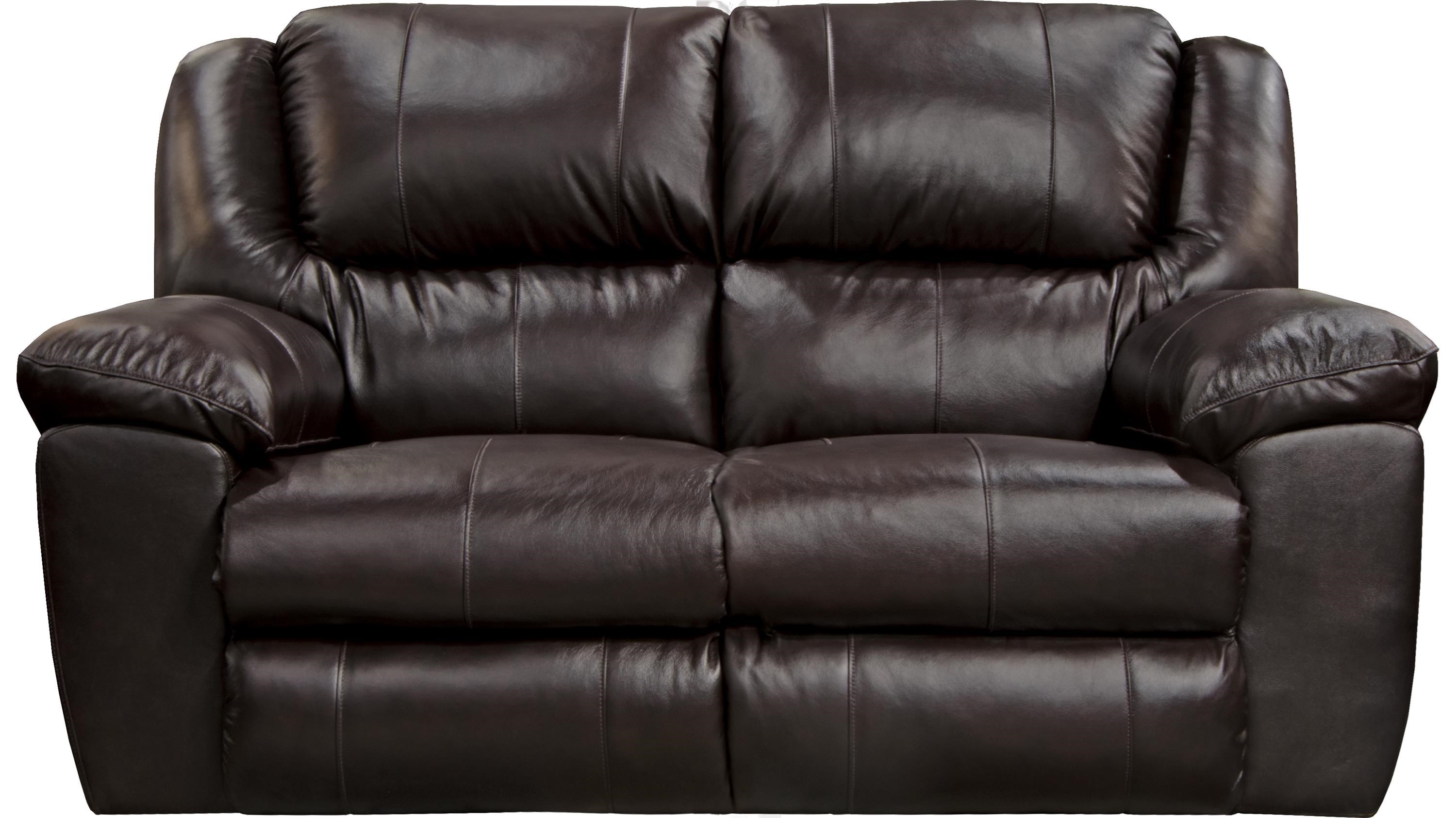 Catnapper Transformer DE268 Leather Casual Rocking Reclining Loveseat Standard Furniture Uph Loveseats